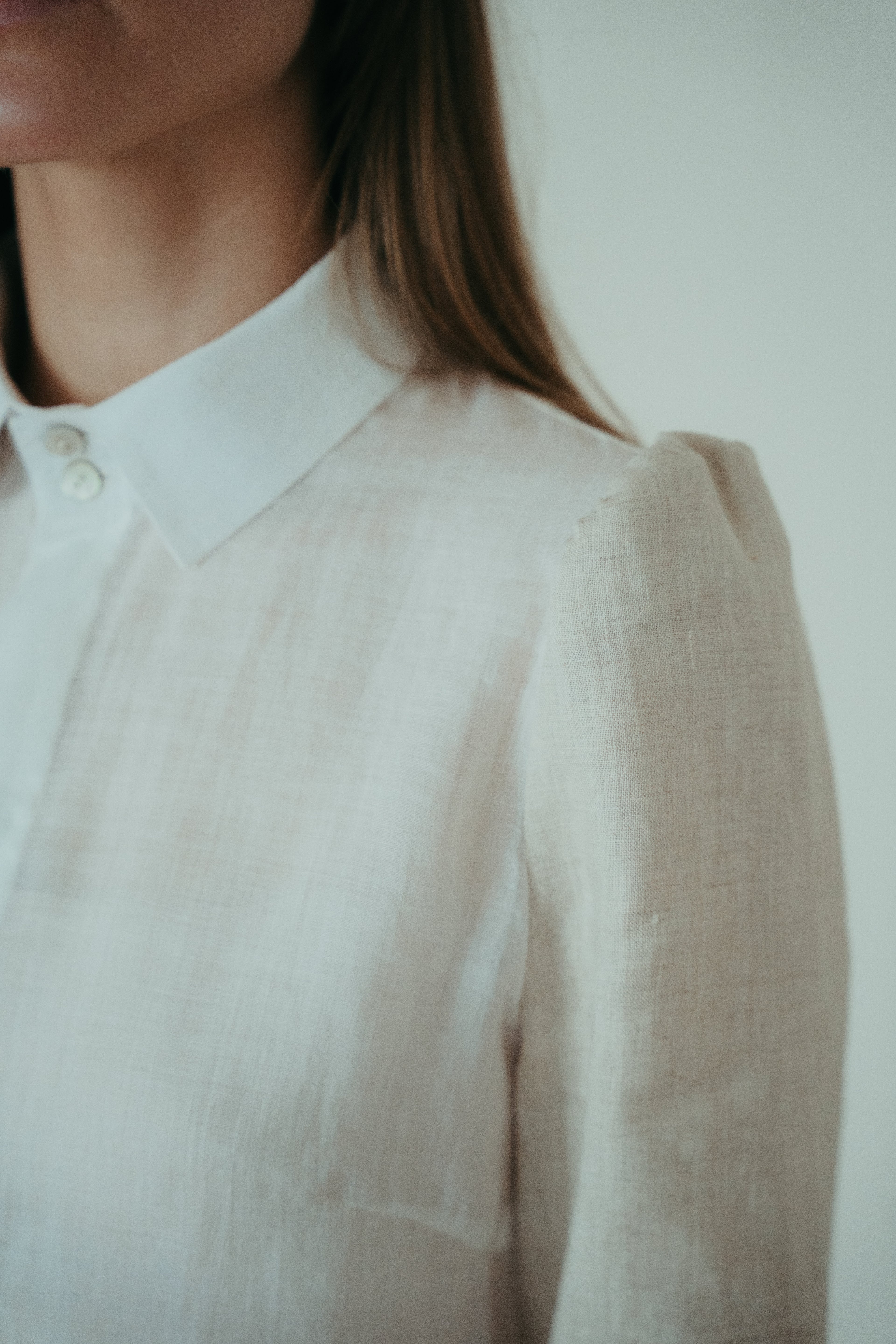 Chemise en lin et ramie