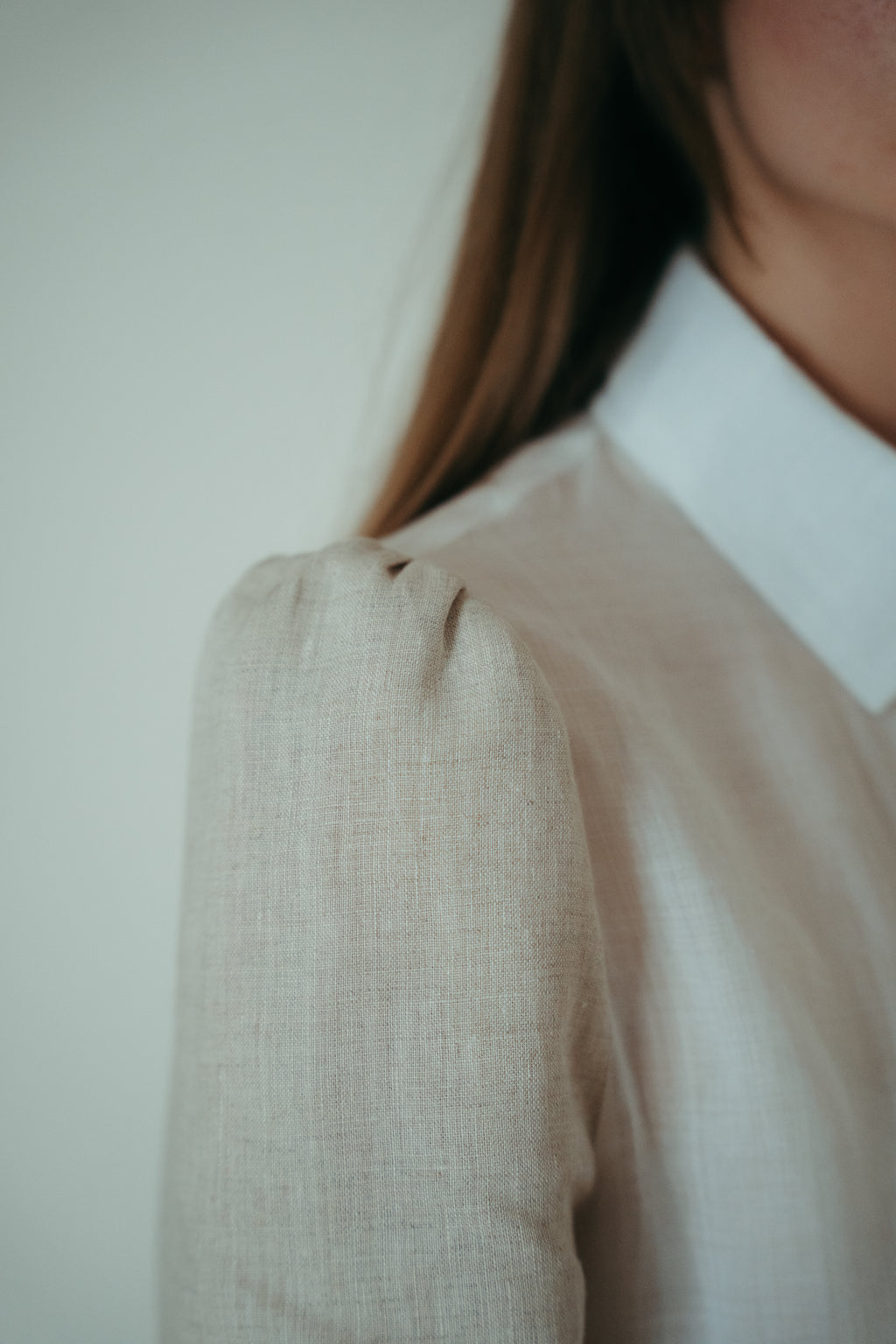 Chemise en lin et ramie
