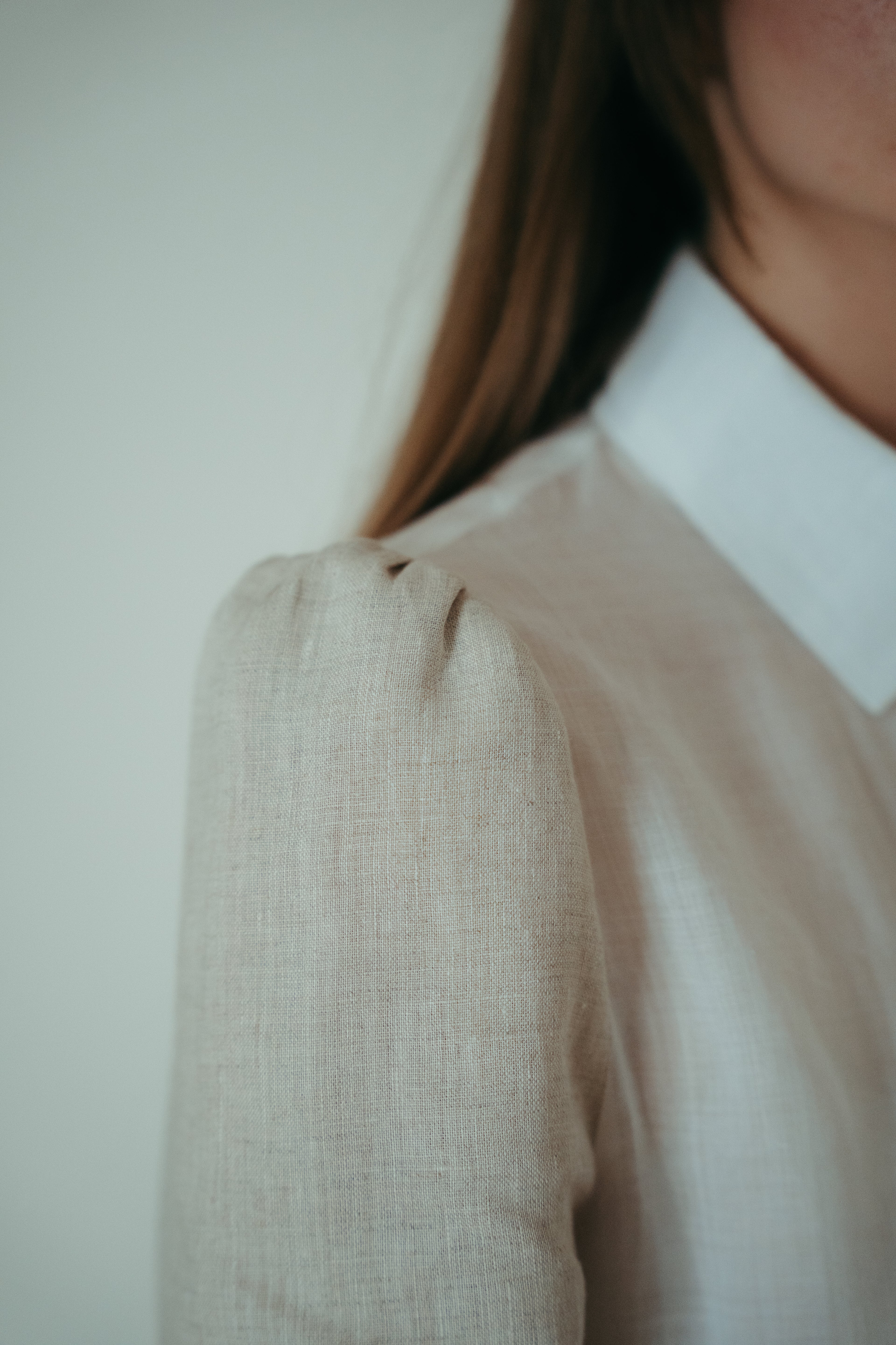 Chemise en lin et ramie